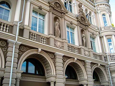 реставрация исторических фасадов