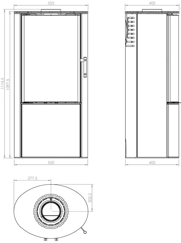 Печь Hitze ELLISSE S, 5 кВт
